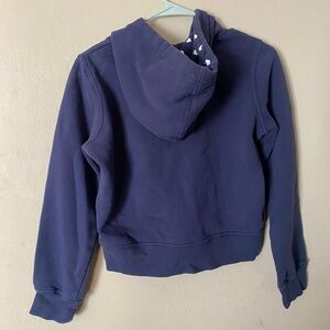 Navy Blue Women's Hoodie Sweater